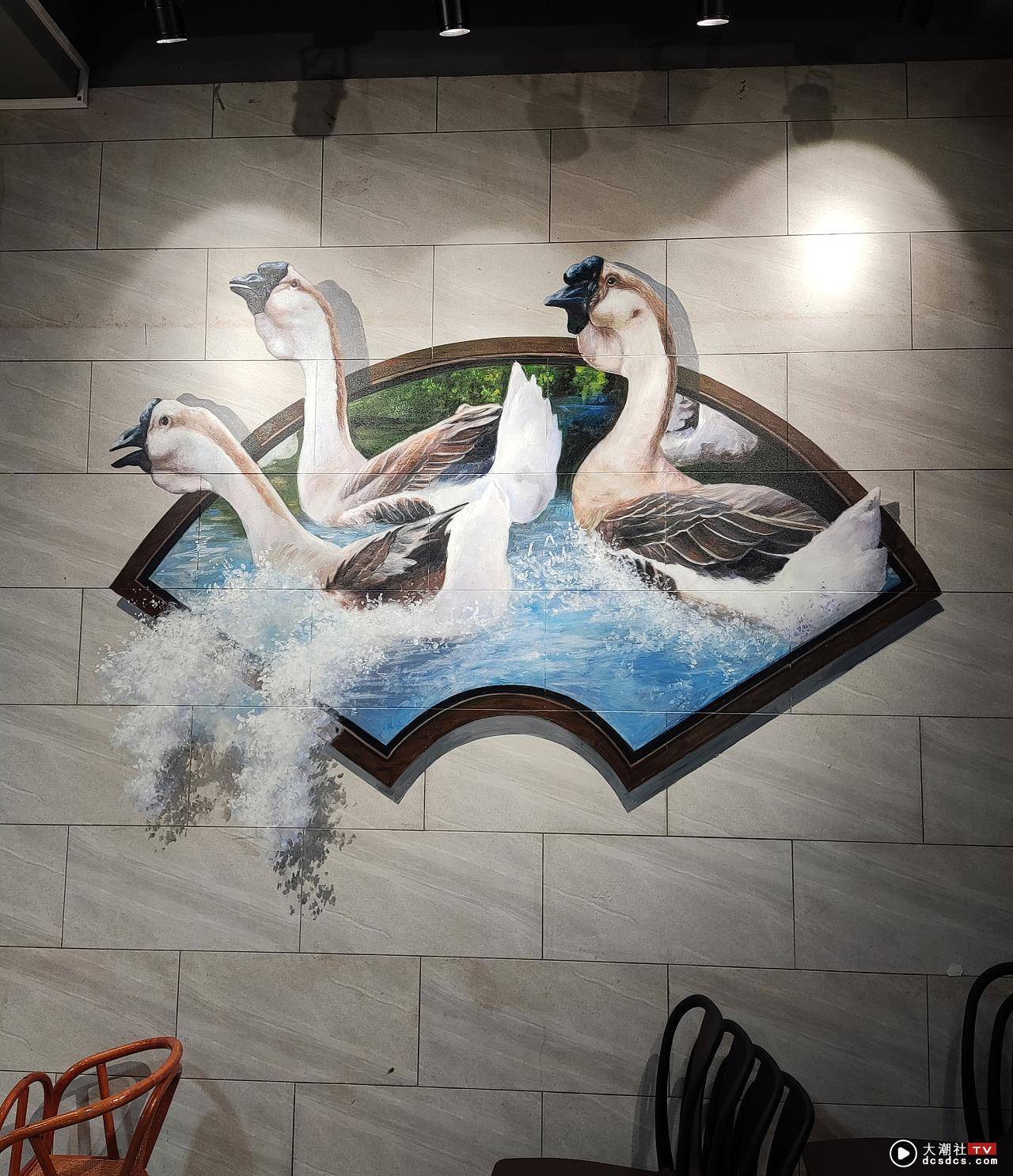 汕头墙绘 / 3D墙绘 / 日日香鹅肉饭店墙绘 / 餐饮壁画